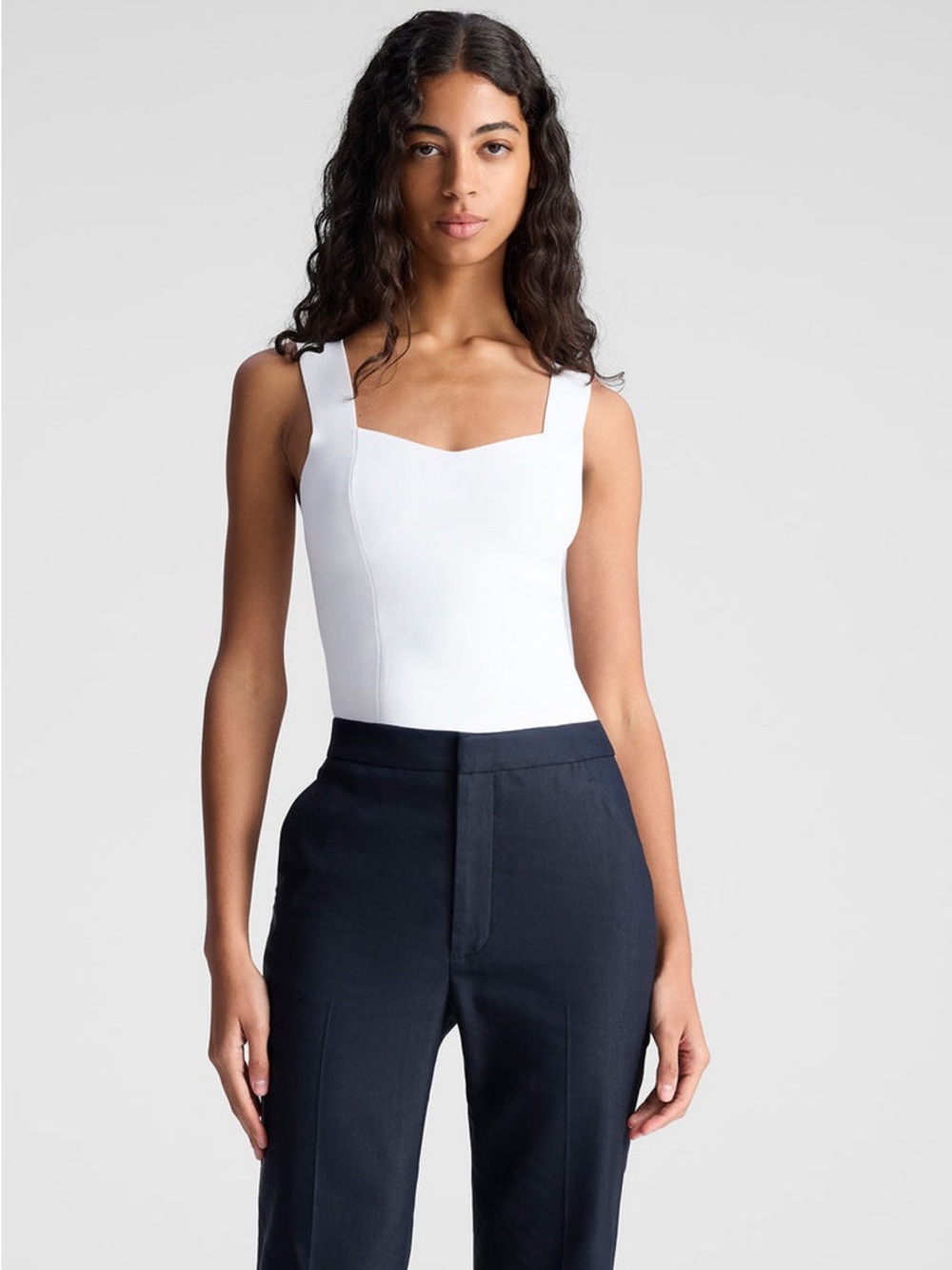 NWT A.L.C. Jordana Knit Top – White – Size Medium